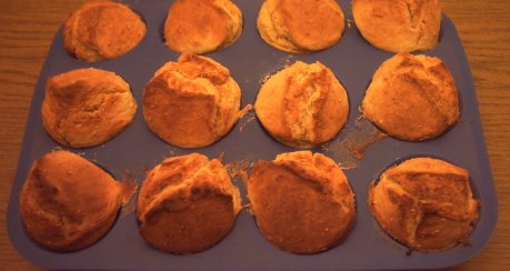 Super-schnelle Frühstückssemmeln in der Muffinsform