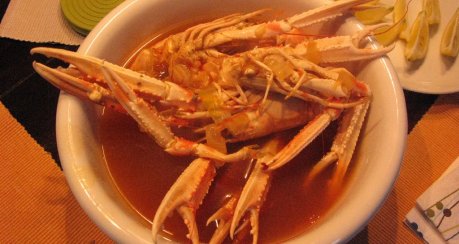 Zhong guo de Crawfish (chinesische Flußkrebse)