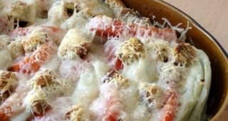 Fenchel mit Tomaten und Parmesan