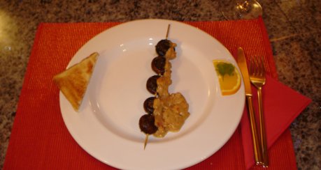 Sate mit Champignons (Sa-te Nam)