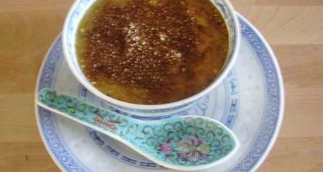 Süss-scharfe Hähnchencurrysuppe