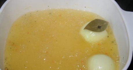 Lachswürfel in Zitronencreme