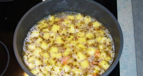 Farnrodaer Kollerabensuppe (Steckrüben)