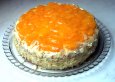 Orangencremetorte mit Mandarinen