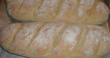 Griechischer Weiß-Brot