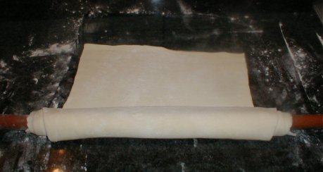 Spinatpastete (spanakopita)