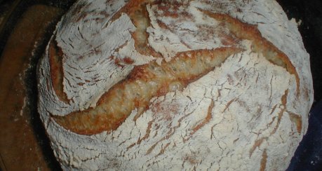 No-Knead Bread (Brot für Knetfaule)