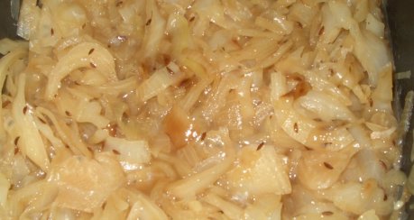 Gedünstetes Weißkraut (tschechische Zubereitungsweise)