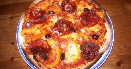 Pizza Diavola (Teufelspizza)