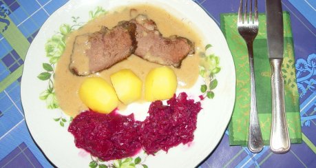 Hirsch(saft)braten für Feinschmecker