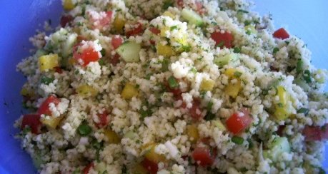 Tabouleh (Burghul und Petersiliensalat)