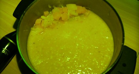 Herzhafte Kürbiscremesuppe