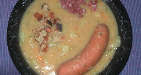 Erbsensuppe à la Angryland (gelb)