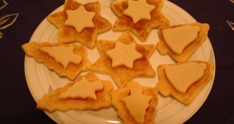 Marzipan  Bäumchen, Sterne oder Glocken