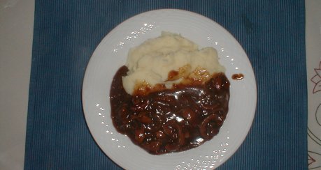 Rheinische Schweinenierchen süß-sauer