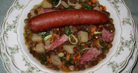 Frankfurter Linsensuppe