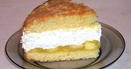 Apfel-Sahne-Torte