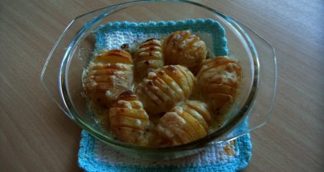 Hasselback Potatis (Schwedische Fächerkartoffeln)