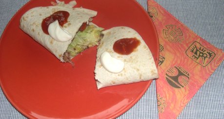 Tortillas mit Rind