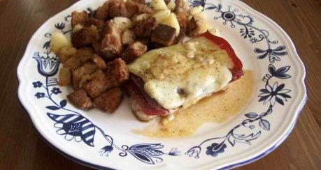 Landsgemeindesteak mit Öpfelröschti (Appenzell)