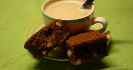 Macadamia - Kastanien - Brownies