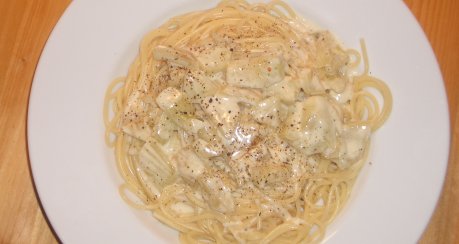 Fenchel-Mozzarella-Pasta