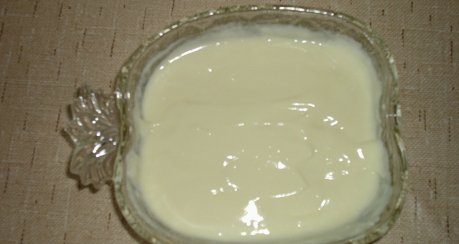 Vanillepudding-Quark-Dessert