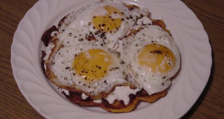 Pikante Waffeln