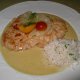 Indisches Putenschnitzel mit Curry-Sahne-Soße