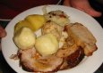 Bayrischer Schweinebraten mit Knödel