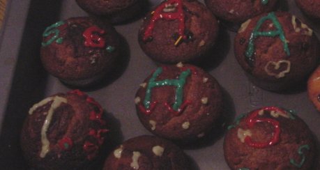 Nuss-Nougat-Muffins