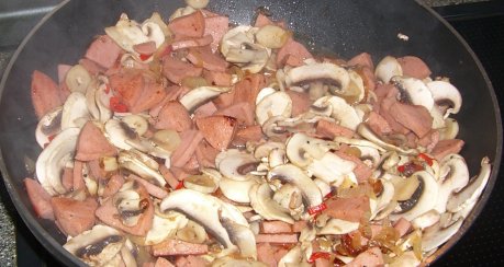 Wurstgulasch - Fleischwurstgulasch, schnell und lecker