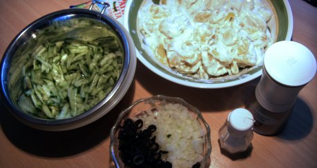Tsatsiki-Kartoffelsalat