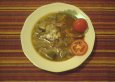 Tamarinden-Suppe mit Hähnchenbrust