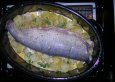 Lachs gebacken auf Majoran-Kartoffeln