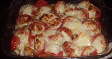 Tomaten-Mozzarella-Hähnchen