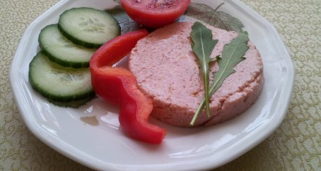 Vegane Wurst (mit gelben Erbsen)