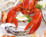Meeresfrüchte: Krabben, Langusten, Hummer und Muscheln