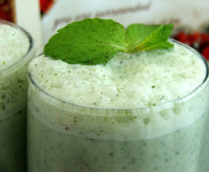 Lassi mit Minze