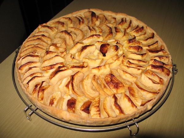 Französische Tarte aux Pommes