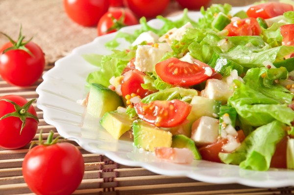 Frischer Salat als Stoffwechsel-Booster